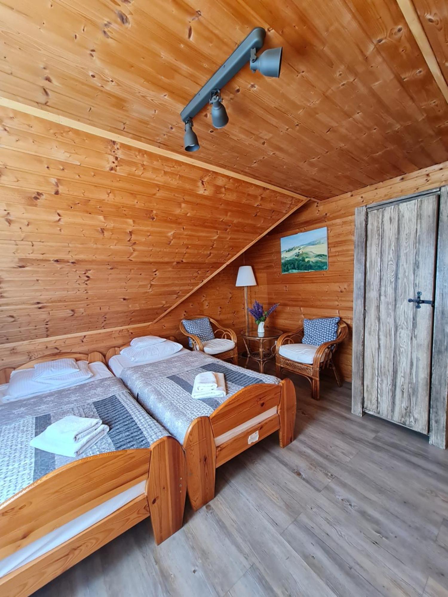 Wilcza Jama - Domki Z Bali Villa Lutowiska Oda fotoğraf