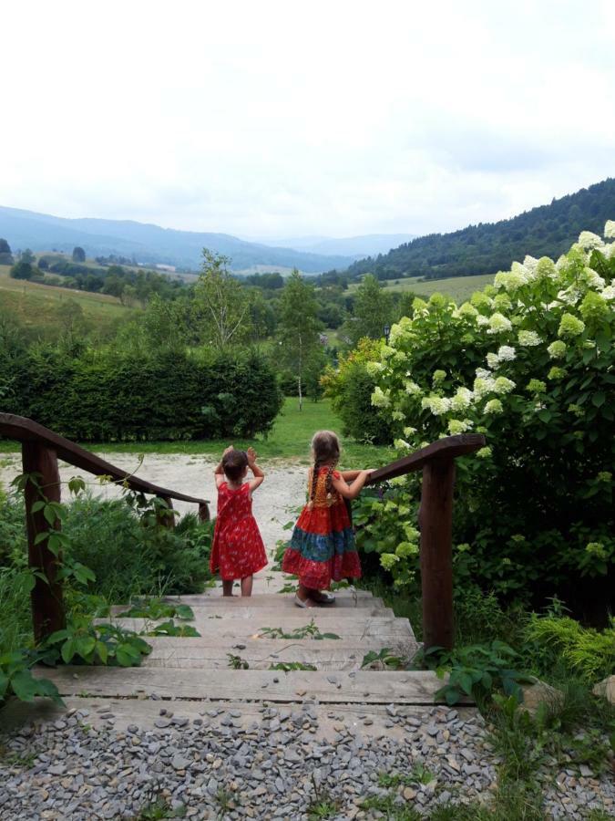 Wilcza Jama - Domki Z Bali Lutowiska Dış mekan fotoğraf